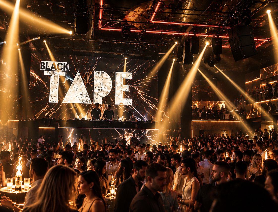BLACK TAPE Dubai — VIP table booking